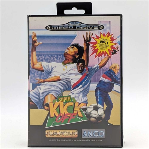 Super Kick Off - Komplet I Æske - Sega Mega Drive Spil (B Grade) (Genbrug)